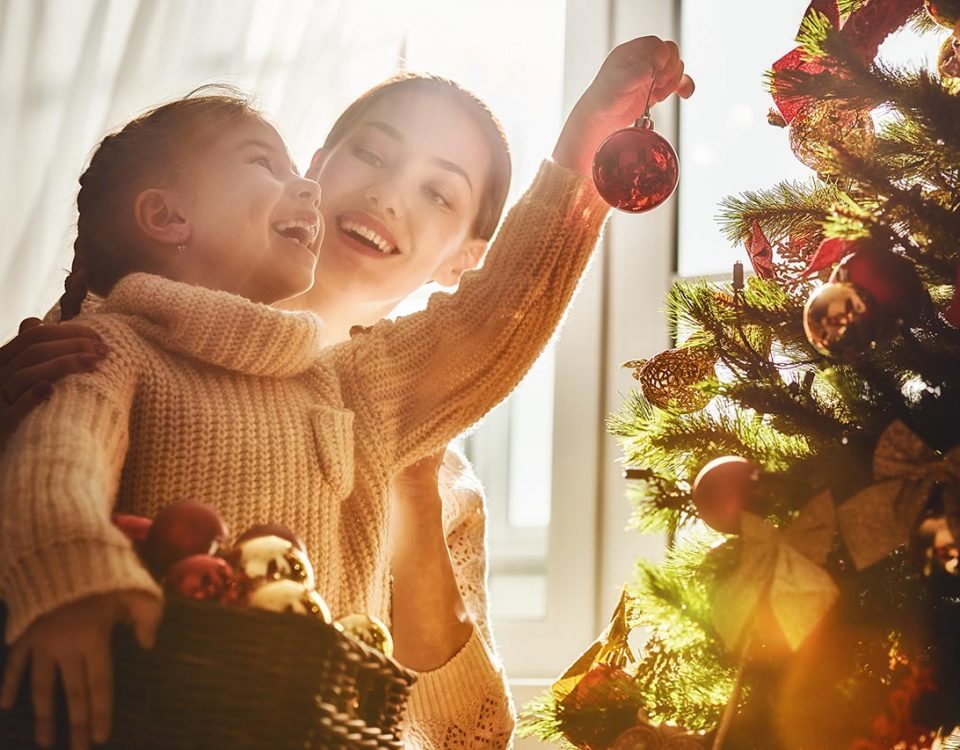 child hanging ornament