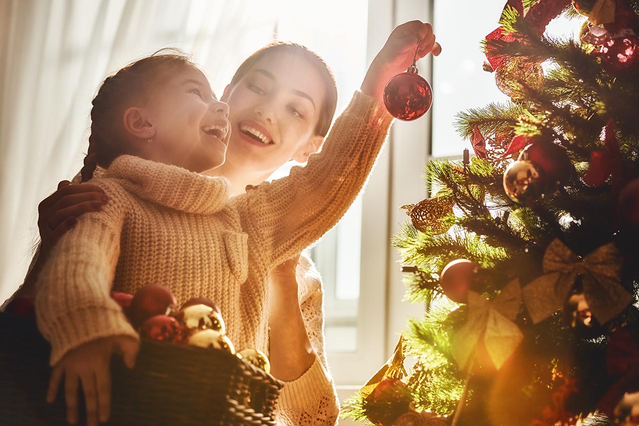 child hanging ornament